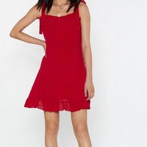 Ruffle Mini Dress